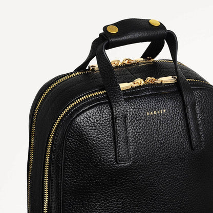 Radley London Black Medium Zip Around Backpack