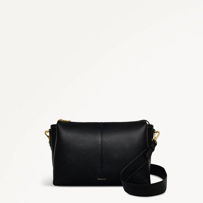 Radley London Black Medium Ziptop Cross Body Bag