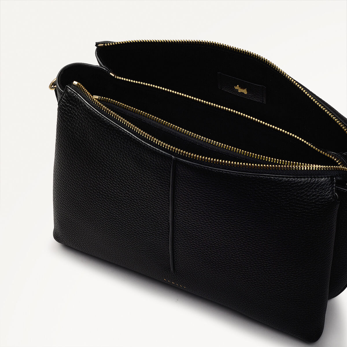 Radley London Black Medium Ziptop Cross Body Bag