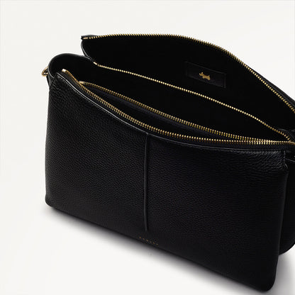 Radley London Black Medium Ziptop Cross Body Bag