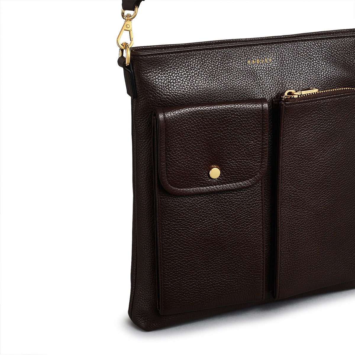 Radley London Dark Oak Small Ziptop Cross Body Bag
