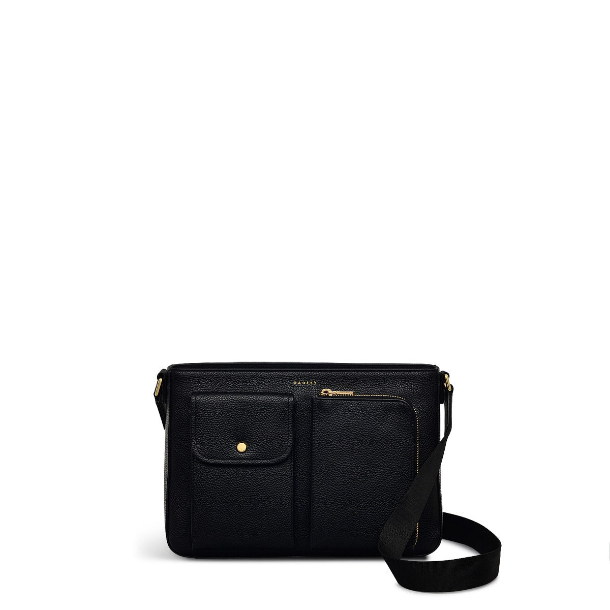 Radley London Black Small Ziptop Shoulder Bag