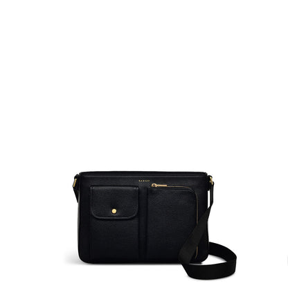 Radley London Black Small Ziptop Shoulder Bag