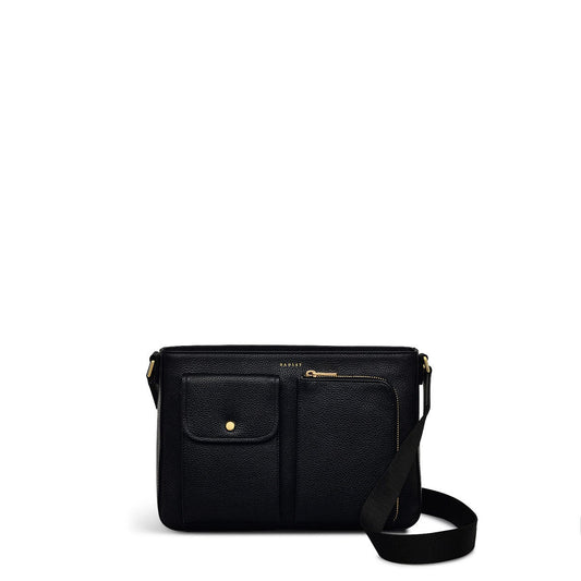 Radley London Black Small Ziptop Shoulder Bag