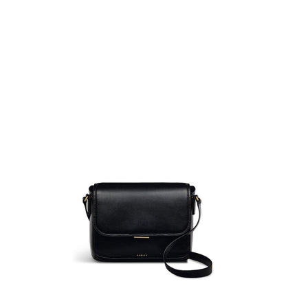 Radley London Black Medium Flapover Cross Body Bag