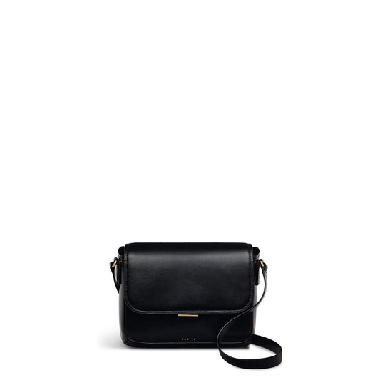 Radley London Black Medium Flapover Cross Body Bag
