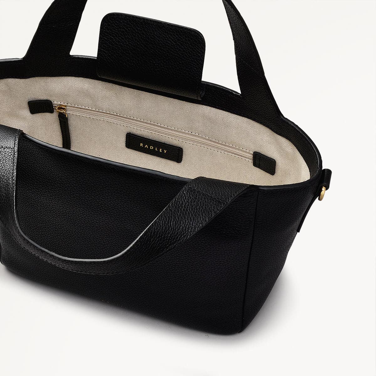 Radley London Black Medium Open Top Grab Bag