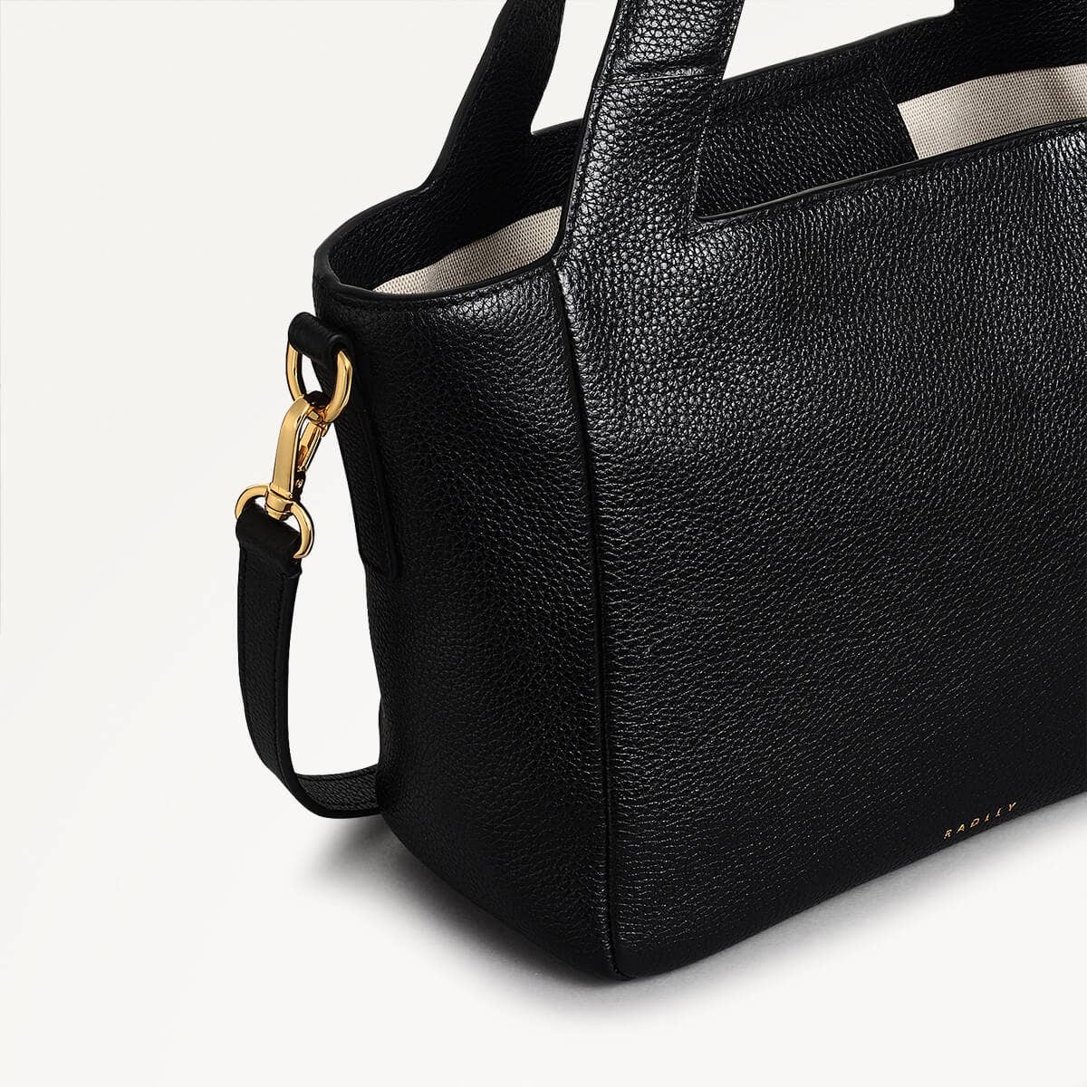 Radley London Black Medium Open Top Grab Bag