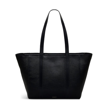 Radley London Black Large Ziptop Tote Bag