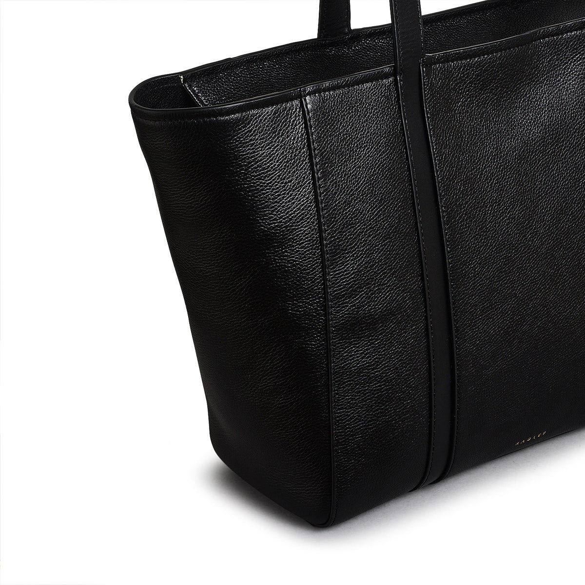 Radley London Black Large Ziptop Tote Bag