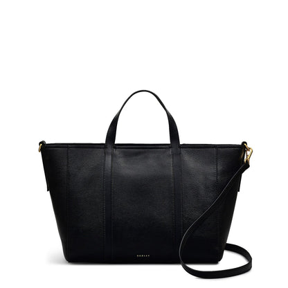 Radley London Black Large Ziptop Grab Bag