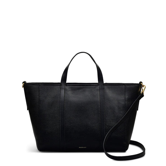 Radley London Black Large Ziptop Grab Bag