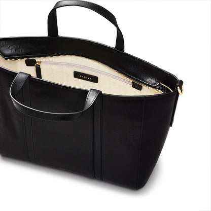 Radley London Black Large Ziptop Grab Bag