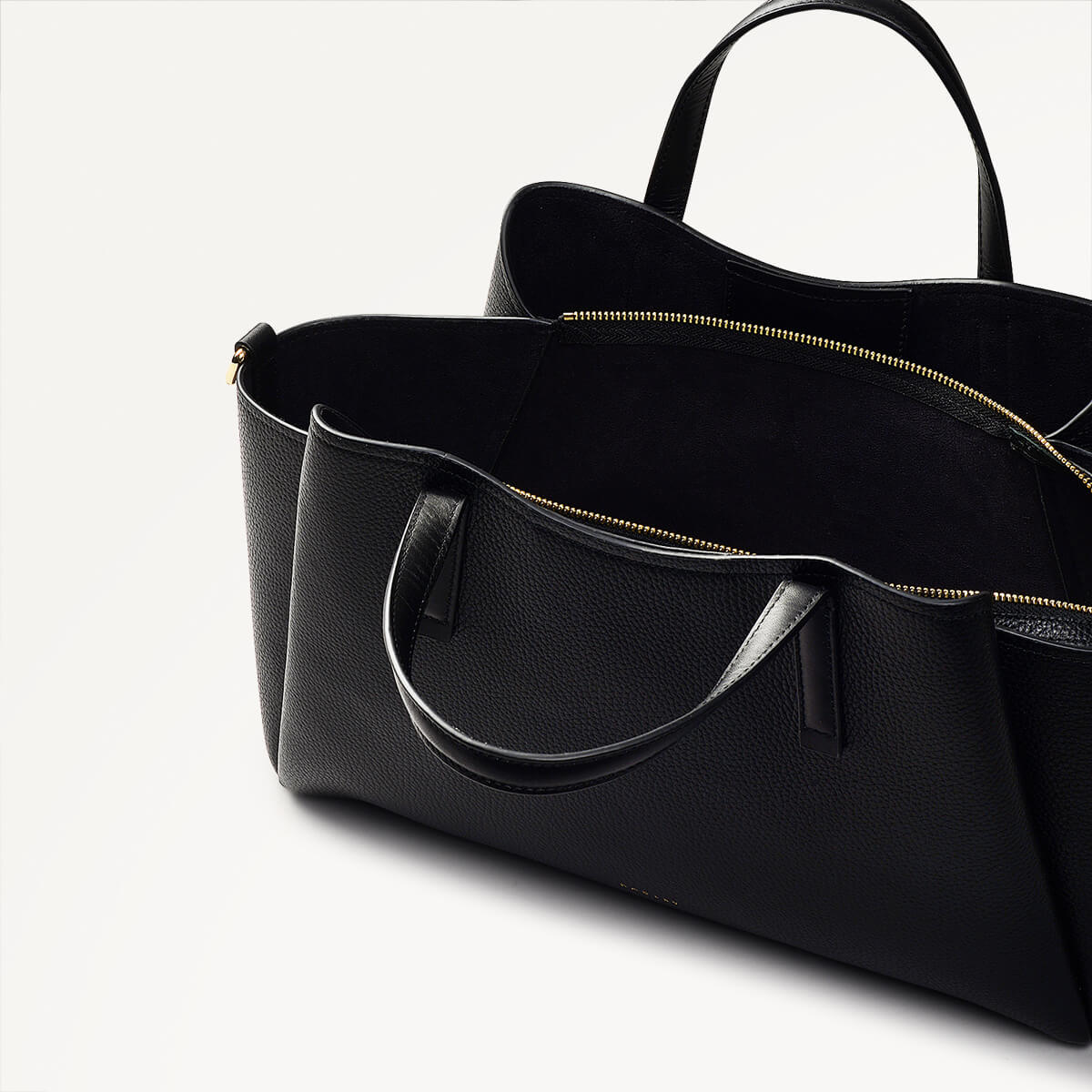 Radley London Black Large Ziptop Grab Bag