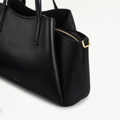 Radley London Black Large Ziptop Grab Bag