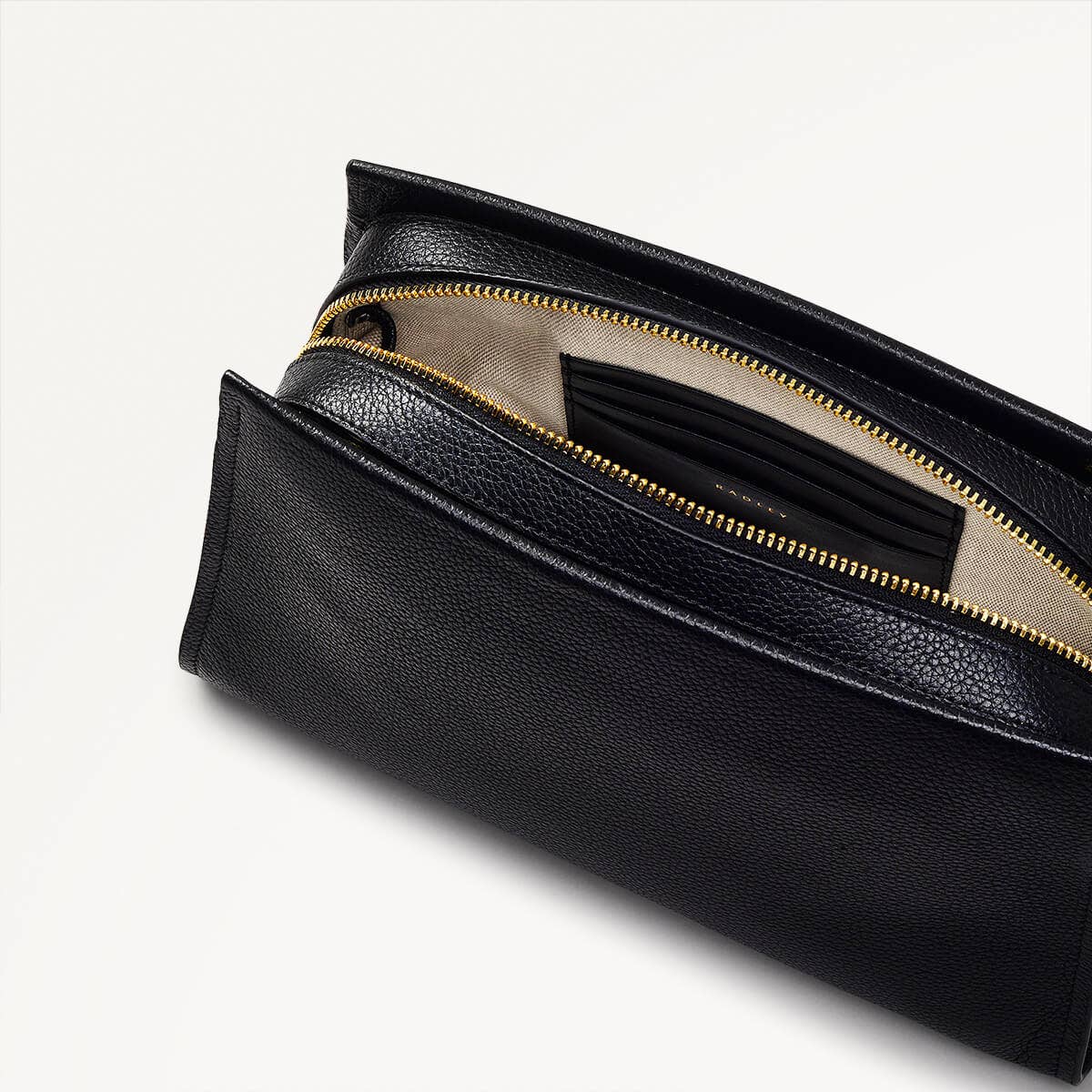 Radley London Black Small Zip Around Cross Body Bag