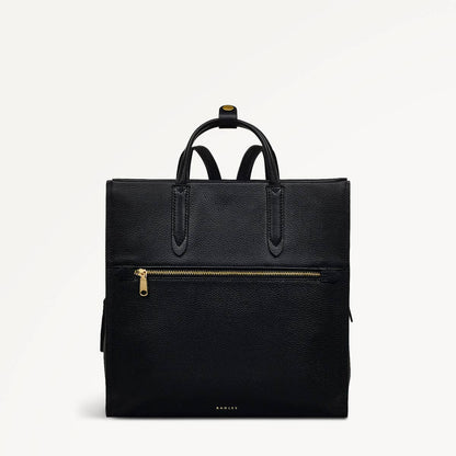 Radley London Black Medium Zip Around Backpack