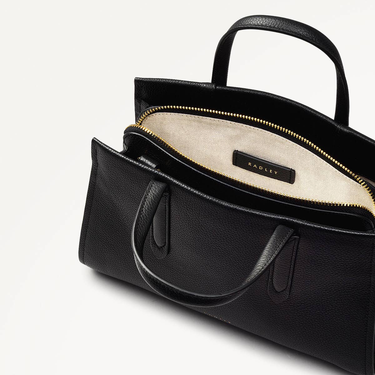 Radley London Black Small Zip Around Grab Bag