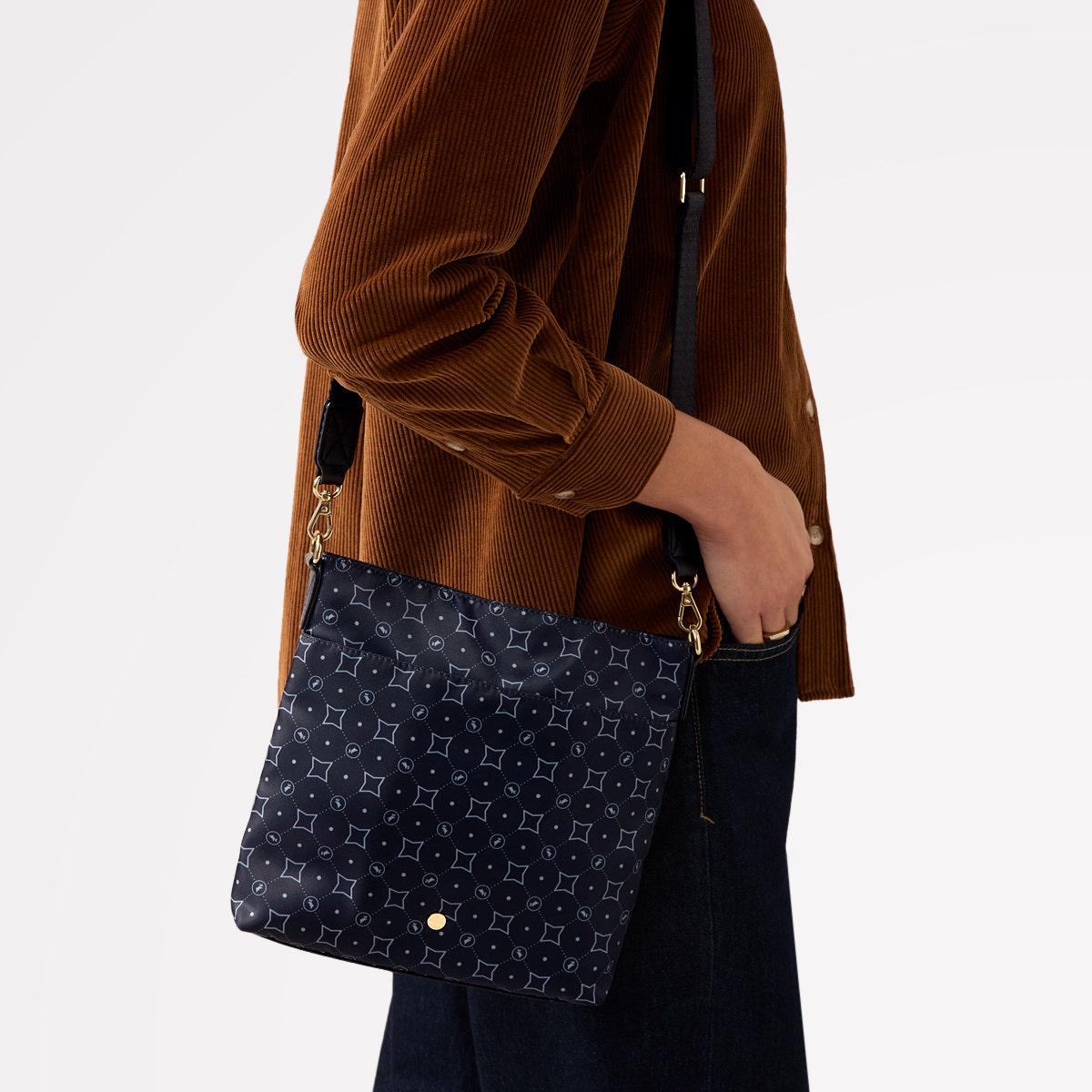 Radley London Black Small Ziptop Cross Body Bag