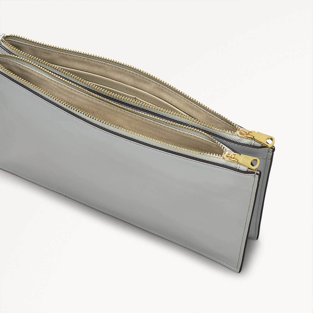 Radley London Goose Grey Small Ziptop Cross Body Bag