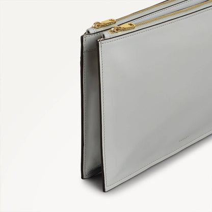 Radley London Goose Grey Small Ziptop Cross Body Bag