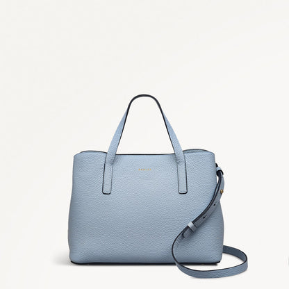 Radley London Smoke Blue Medium Ziptop Grab Bag