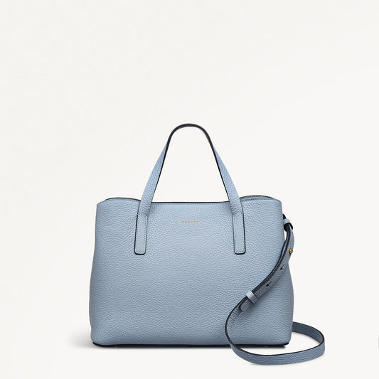 Radley London Smoke Blue Medium Ziptop Grab Bag