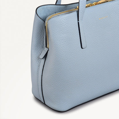 Radley London Smoke Blue Medium Ziptop Grab Bag