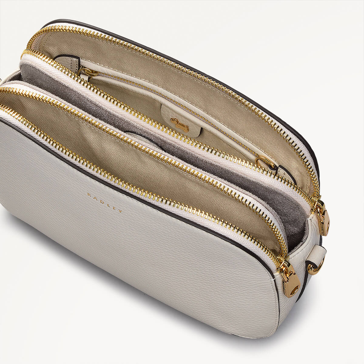 Radley London Chalk Medium Ziptop Cross Body Bag
