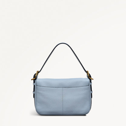 Radley London Smoke Blue Small Flapover Cross Body Bag