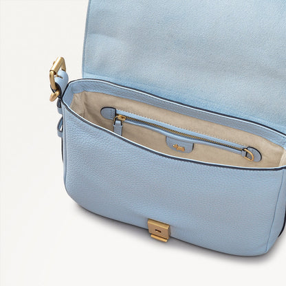 Radley London Smoke Blue Small Flapover Cross Body Bag