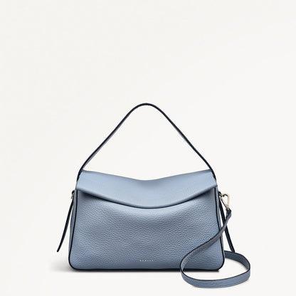 Radley London Smoke Blue Medium Ziptop Grab Bag
