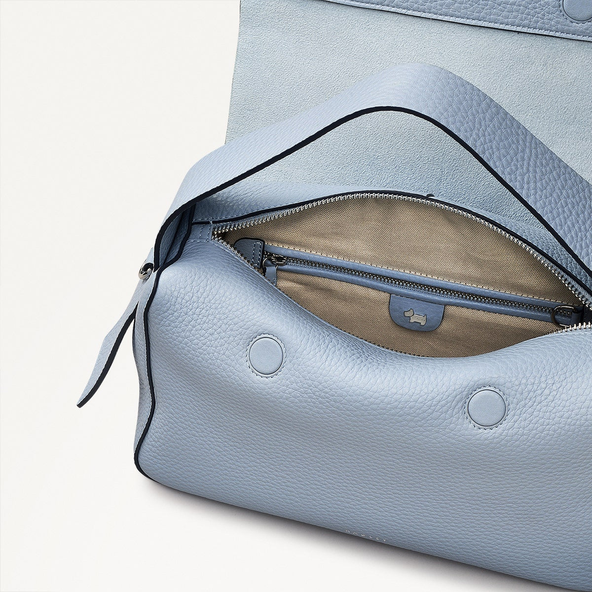 Radley London Smoke Blue Medium Ziptop Grab Bag