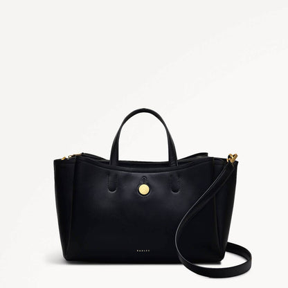 Radley London Black Medium Ziptop Grab Bag