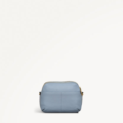 Radley London Smoke Blue Medium Ziptop Cross Body Bag