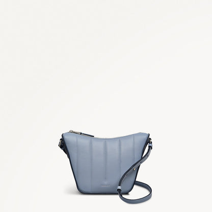 Radley London Smoke Blue Small Ziptop Cross Body Bag