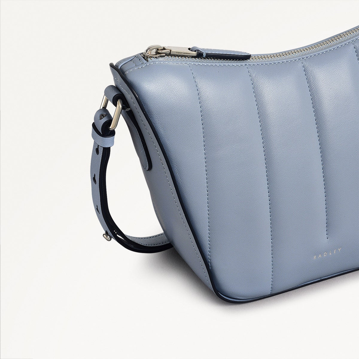 Radley London Smoke Blue Small Ziptop Cross Body Bag