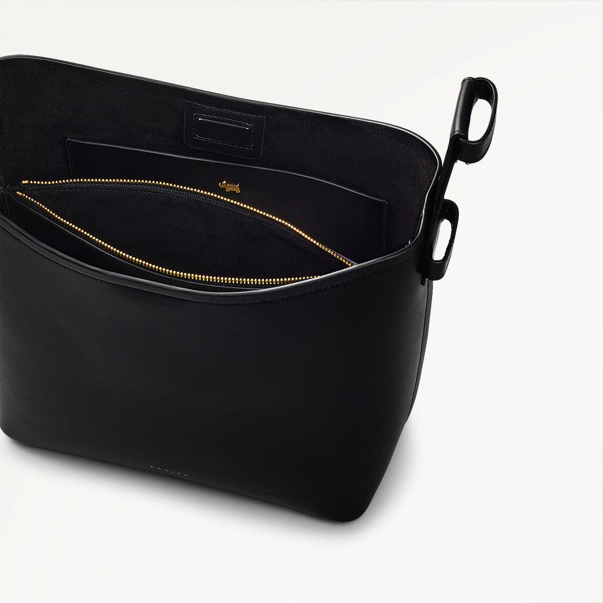 Radley London Black Medium Ziptop Shoulder Bag