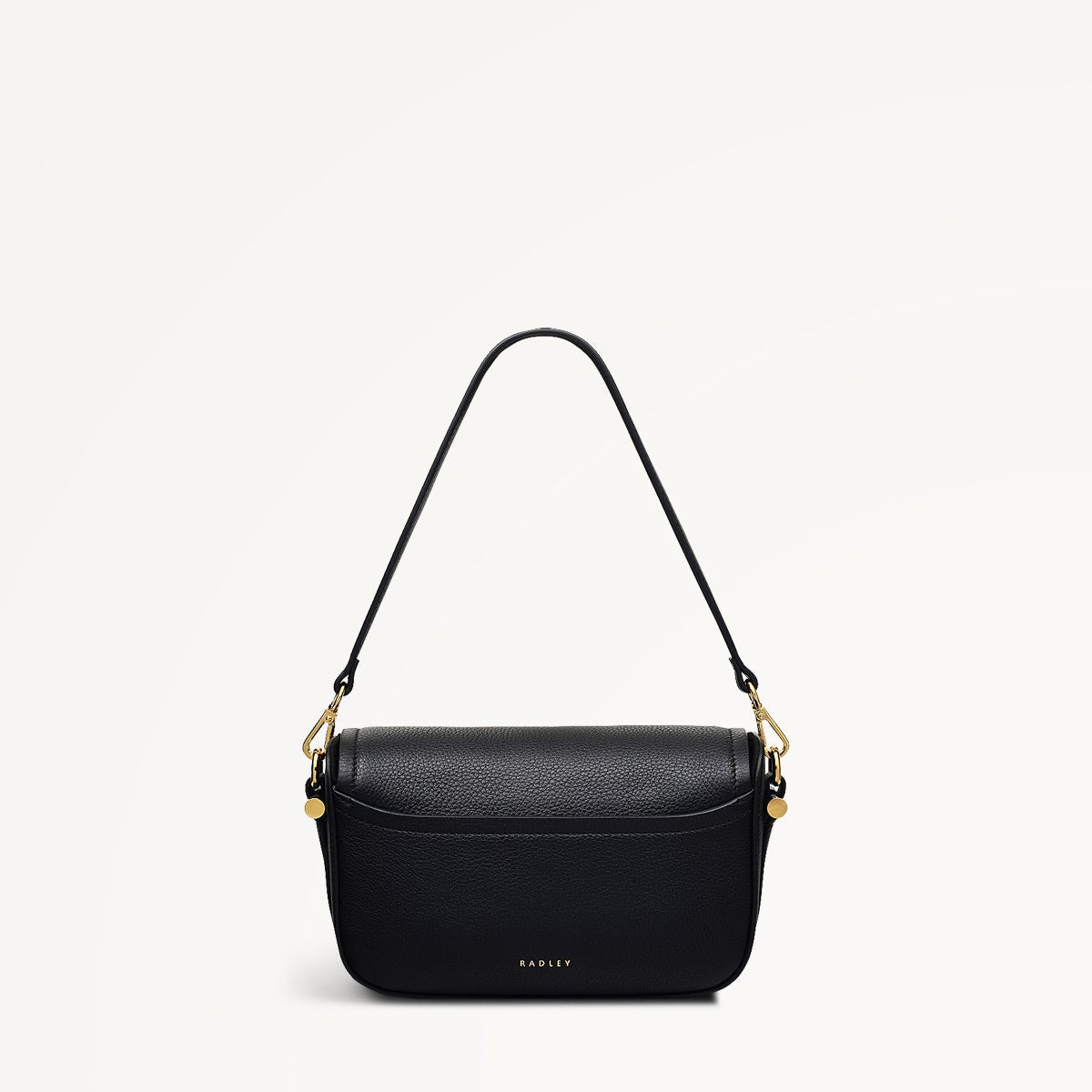 Radley London Black Small Flapover Cross Body Bag