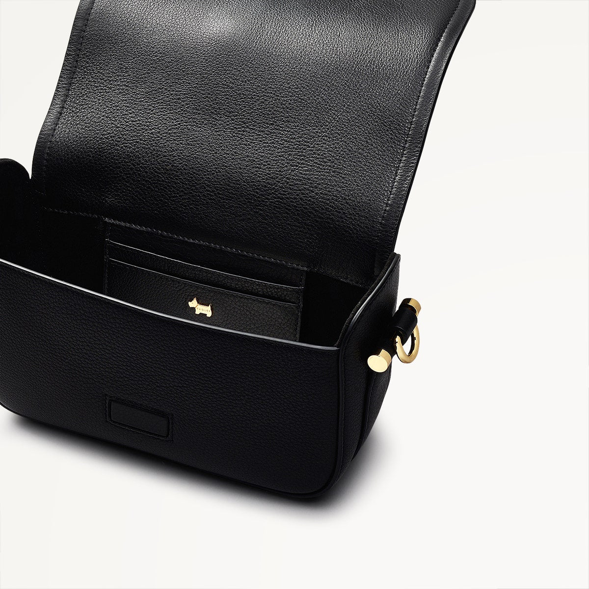 Radley London Black Small Flapover Cross Body Bag