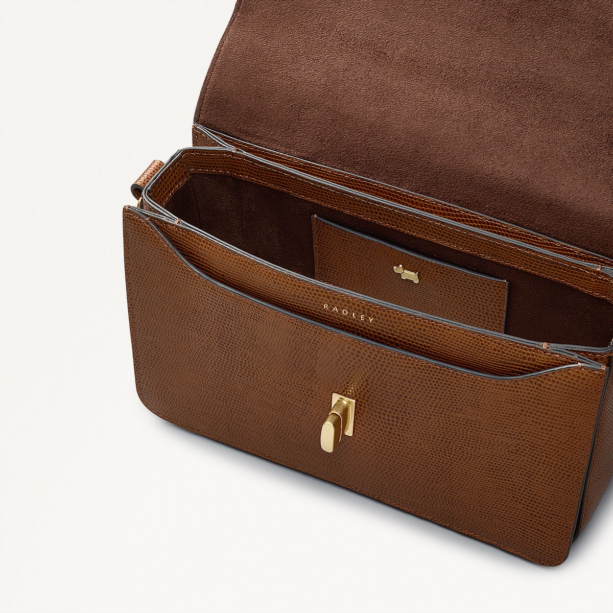 Radley London Saddle Small Flapover Cross Body Bag