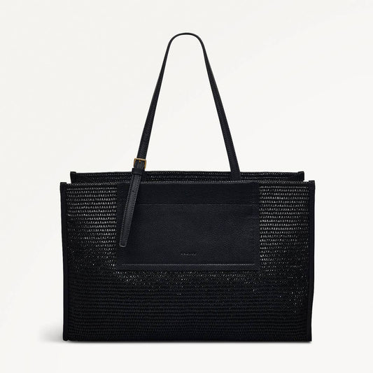 Radley London Black Large Open Top Tote Bag