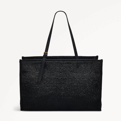 Radley London Black Large Open Top Tote Bag