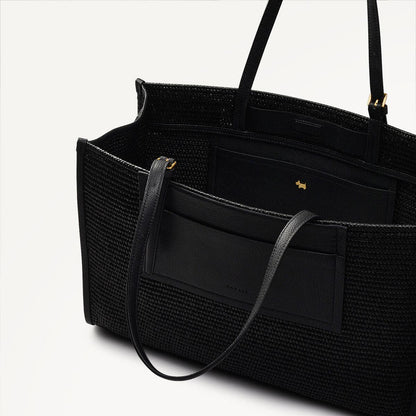 Radley London Black Large Open Top Tote Bag