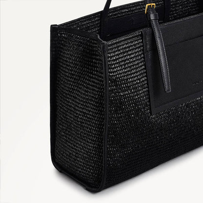 Radley London Black Large Open Top Tote Bag