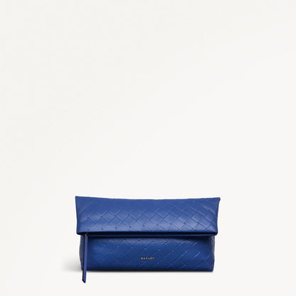 Radley London Yves Blue Medium Flapover Clutch Bag