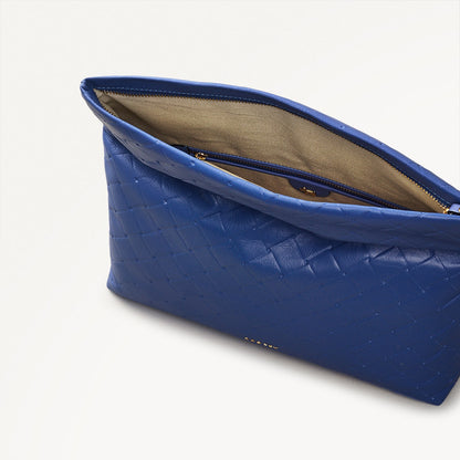 Radley London Yves Blue Medium Flapover Clutch Bag