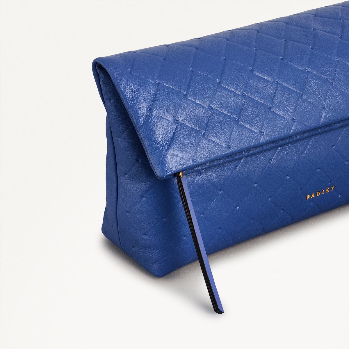 Radley London Yves Blue Medium Flapover Clutch Bag