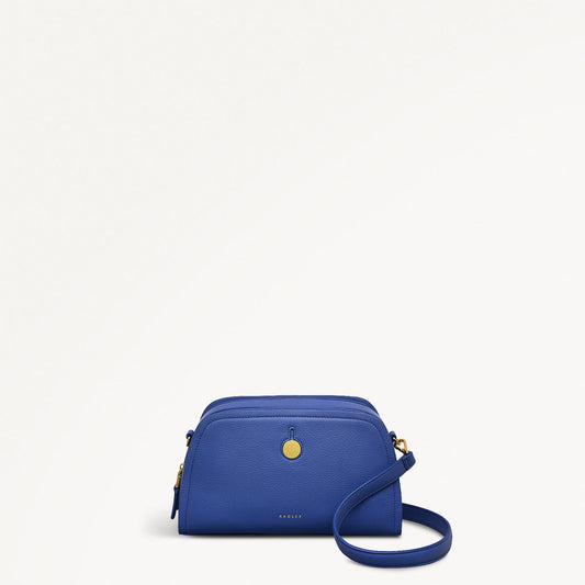 Radley London Yves Blue Small Ziptop Cross Body Bag