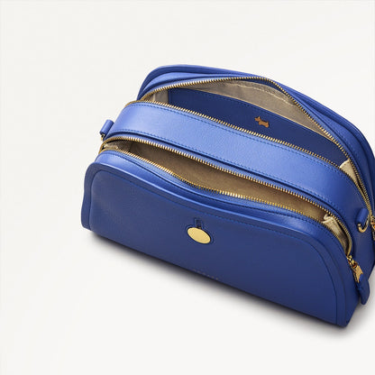 Radley London Yves Blue Small Ziptop Cross Body Bag